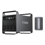 M2000 Portable Power Station with Driving Fast Charger Fleet 1000