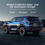 1000W Alternator Charger, Fast Charger, DC-DC Charger for Power Station& battery