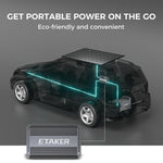 M2000 Portable Power Station with Driving Fast Charger Fleet 1000