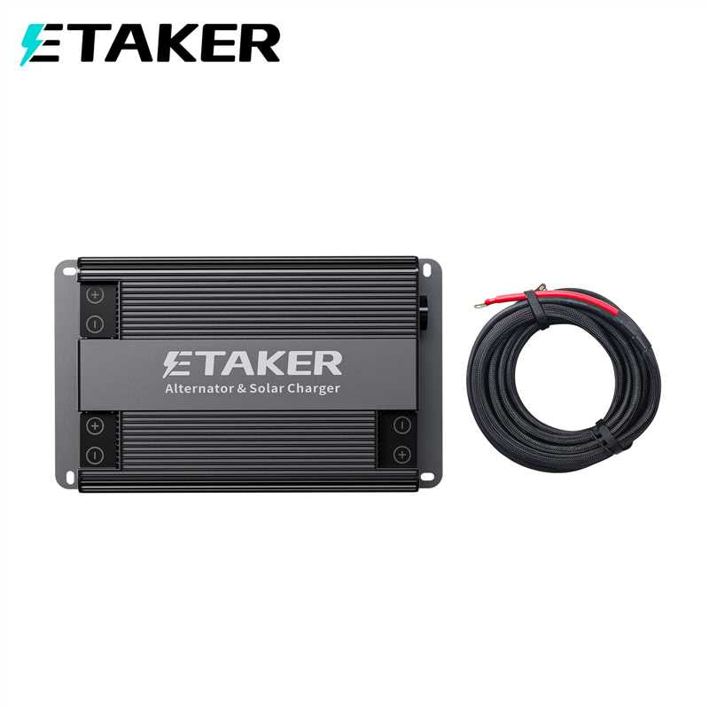1000W Alternator Charger, Fast Charger, DC-DC Charger for Power Station& battery