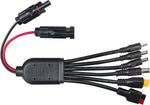 6-in-1 Adapter Kit, MC4 to Anderson/Xt60 Connectors, 16AWG Solar Panel Cable